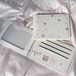 Mini Album Holder Women ID Credit Card Holder Photocard Binder