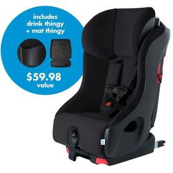 Clek Foonf Convertible Car Seat + Drink & Mat Thingy Bundle - C-Zero Shadow