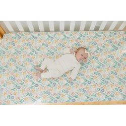 Copper Pearl Premium Fitted Crib Sheet - Clara