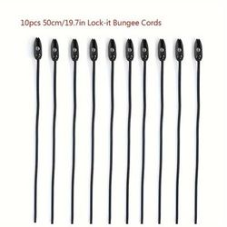 TEMU 4/10pcs 56cm Heavy Duty Adjustable Rope Lock Polyester Binding Rope, Suitable For Motorcycles, Goods, Camping, Trailers, Bicycle Luggage Racks, Suitcases, Etc