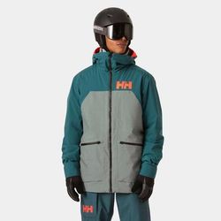 Helly Hansen Men's Straightline Lifaloft 2.0 Ski Jacket Green L