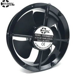 SXDOOL SXD20060B2LM Full Circle 220mm 22cm 220*220*60mm AC 220V 240V 50/60HZ 0.35A/0.45A Axial Cooling Fan