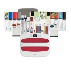 Cricut EasyPress 2 | Raspberry | 12" x 10" + Essentials Iron-On Bundle