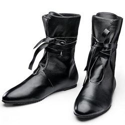 Medievale Rinascimento Scarpe Stivali jazz piatti Costume Per uomo Per donna Celtico Costumi da pirata Fantasia Mascherata Festa / Sera LARP Fiera Rinascimentale Adulti Scarpe