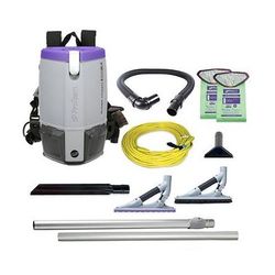ProTeam Super Coach Pro 6 107535 with ProBlade Hard Surface & Carpet Tool Kit 107532