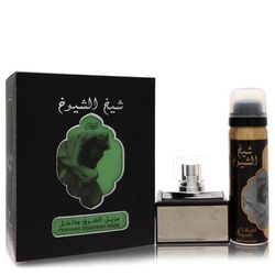 Lattfa Sheikh Al Shuyukh For Men By Lattafa Eau De Parfum Spray With 1.7 Oz Deodorant Spray 1.7 Oz
