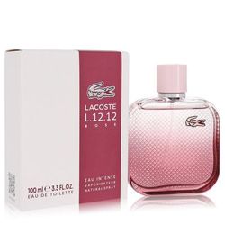 Lacoste Eau De Lacoste L.12.12 Rose Eau Intense For Women By Lacoste Eau De Toilette Spray 3.3 Oz