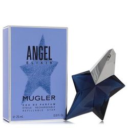Angel Elixir For Women By Thierry Mugler Eau De Parfum Refillable Spray 0.8 Oz