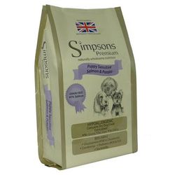 2kg Puppy Sensitive Salmon & Potato Simpsons Premium Dry Dog Food