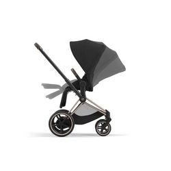 Cybex ePriam 2 Electronic Assist Stroller (One Box) - Rose Gold / Sepia Black