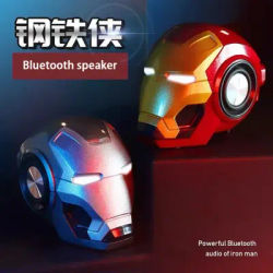 Haut-parleur Bluetooth sans fil Bumblebee Iron Man, Audio Bluetooth, cadeau de dessin animé fort