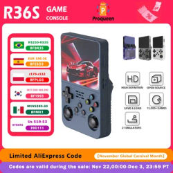 128G R36S Open Source Retro Handheld Video Game Console Open Source Linux System 3.5 Inch IPS Screen Portable Pocket Video Playe