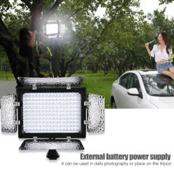 Photography Lamp Photography Light Video Light W160 Video Photography Light Lamp Panel 6000K LED for