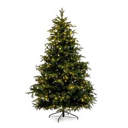 Albero di Natale artificiale con LED cm 240h