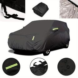 TEMU Heavy Duty Waterproof Universal Car Covers Rain Snow Uv Full Protection Outdoor