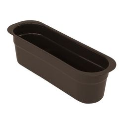 Quantum Food Service FSB-1544 BN Bus Box - 14 3/16" x 4 7/16" x 4 1/8", Brown
