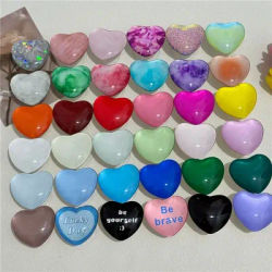 3D Heart Love Shape Mobile Phone Socket Phone Stretch Bracket Phone Stand Finger Holder for IPhone 16 Phone Grip Tok Griptok