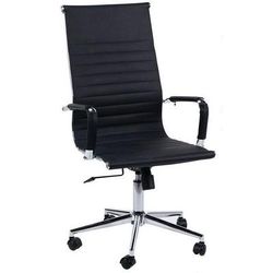Fauteuil De Direction Favora Noir - Dossier Haut Pu - Manutan Expert