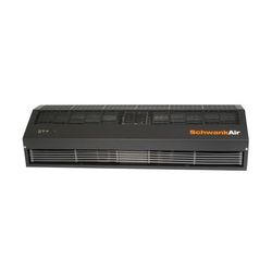Schwank AC-1048-12-BK 48" Unheated Air Curtain - 2 Speeds, Black, 120v/1ph, 102v