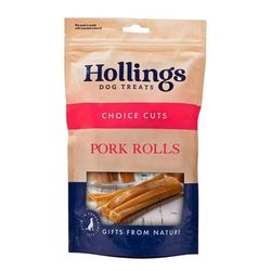550g Pork Rolls Hollings Dog Treats