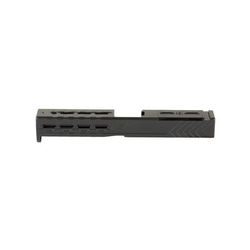 Sylvan Arms Custom Slide Trijicon RMR Slide Cut For Glock 17 GEN5 DLC Finish Black Includes Internals RMR Cover/Adapter Plate RMR Locating Pins and