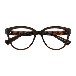 Unisex s horn Brown Eco Friendly,Plastic Prescription eyeglasses - Eyebuydirect s Armani Exchange AX3117U