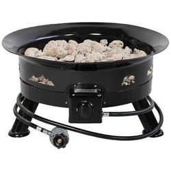 Kuma Bear Blaze Fire Bowl - Black