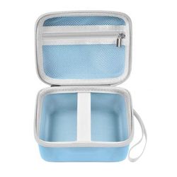 TEMU Portable Camera Case, Compatible With Instant Print Digital Cameras, Hard Shell Protective Bag With Mesh Pocket, Fits Paper(case Only)