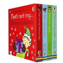 TEMU Usborne Touchy-feely Thats Not My Christmas Collection 4 Books Set (christmas Fairy, Robin, Elf & )