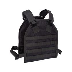 TRYBE Tactical Laser-Cut Plate Carrier Black LSRPC-BK