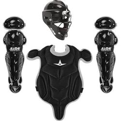 All Star Future Star Baseball Catcher's Kit - Ages 9-12 Black