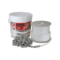 Quick Rode 20' of 7mm Chain and 100' of 1/2" Rope Anchor FVC070312210A00