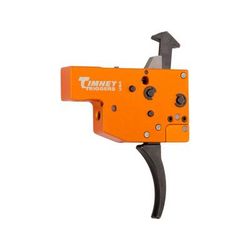 Timney Triggers Tikka T3 Trigger Steel W/Aluminum Housing Black/Orange