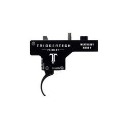 Triggertech Weatherby Mark V Primary Curved Trigger 1.5 - 4 lb Black WM5-SBB-14-NBW