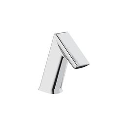 Sloan 3324004 BASYS Deck Mount Electronic Faucet - Single Hole, Fixed Spout, Battery Operated, Chrome
