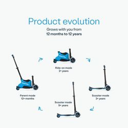SmarTrike Xtend Ride On & Scooter - Blue