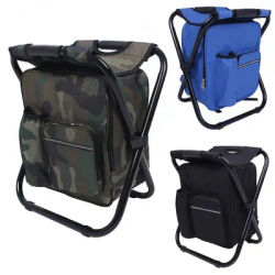 Backpack Portable Discounts Hot! Fishing Chair Folding Stool Cooler Insulated Picnic Bag Seat