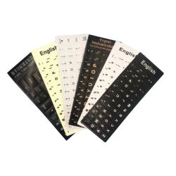 English Keyboard Stickers Letter Alphabet Layout Full Size Numpad