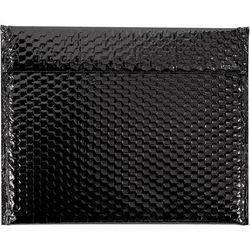 13 3/4 x 11" Black Glamour Bubble Mailers, Case Of 48 (GBM1311BK)