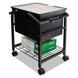 Advantus FS-2BHD Heavy-Duty File Shuttle, 17.13w x 14.25d x 20h, Black AVTFS2BHD