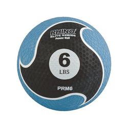 Champion Sports Rhino Elite Medicine Ball, 6 lb, Blue (CSIPRM6)
