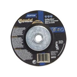 Norton Gemini RightCut Depressed Center Cut-Off Wheel, 6" Dia, 3/32" Thick, 5/8"-11 (547-66252841905)