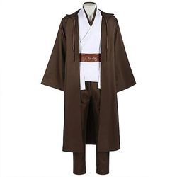 Anakin Skywalker Cavaliere Jedi Costume Cosplay Abiti Cosplay Halloween for Per uomo Per donna Ragazzi Bambini Adulti Halloween Carnevale Mascherata