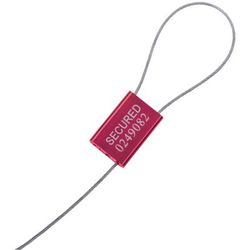 1/16 x 12" Cable Seals - Red, Case Of 100 (SE1050R)
