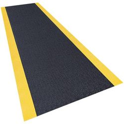 3 x 8' Black/Yellow Premium Anti-Fatigue Mat, Each (MAT264BY)