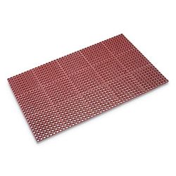 Crown WSTF35TC Safewalk Heavy-Duty Anti-Fatigue Drainage Mat, Grease-Proof, 36 x 60, Terra Cotta CWNWSTF35TC