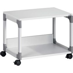 Durable Office Products Corporation 371010 System 48 Multifunction Trolley - 2 Shelf - 4 Casters - Plastic, Steel, Melamine Faced Chipboard (MFC) - x