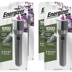 Eveready ENPMHRL7CT Vision HD Rechargeable Flashlight, Aluminum AlloyBody, Aluminum - Case of 4 EVEENPMHRL7CT