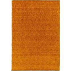 Tappeto di lana giallo 300x400