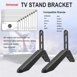 Tv Stand Base Table Desktop Top Tv Leg Tcl Led Screen Universal Height Riser Legs Television Bracket Table Holder for Samsung Lg